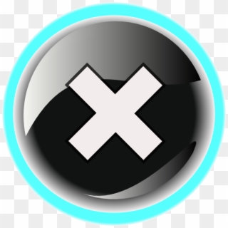 Black Close Button Png - Cross Marks Png Transparent, Png Download