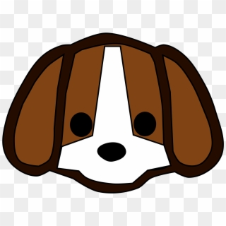 Cartoon Dog Png - Cute Dog Face Cartoon, Transparent Png