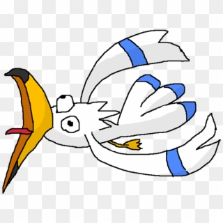 Father Seagull - Wingull Png, Transparent Png