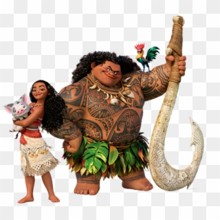 Moana And Maui Transparent, HD Png Download