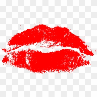 Kisses Clipart Lip Stain - Illustration, HD Png Download