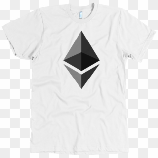 Ethereum Logo T Shirt - Blockchain Ethereum Smart Contract, HD Png Download