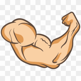 Arms Thumb Muscle Clip Art A Powerful Arm 2359 1711 - Muscle Arm Png, Transparent Png