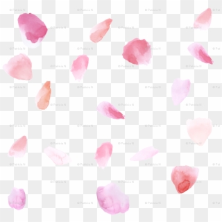 Falling Pink Petals Png - Pink Rose Petals Transparent, Png Download