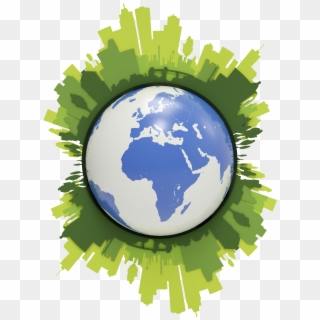 Green Explosion Png - World Map, Transparent Png
