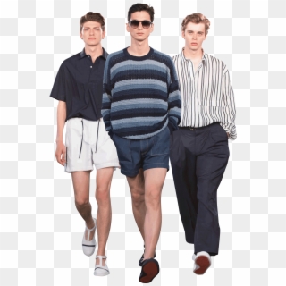 London Collections Men Report - 90s Fashion Men Stripes, HD Png Download