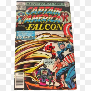 Vintage Marvel Comic Captain America And The Falcon - Captain America #209, HD Png Download