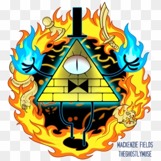 Here's An Evil Asshole Cornchip Bill Cipher For Your - Bill Cipher Shirt, HD Png Download