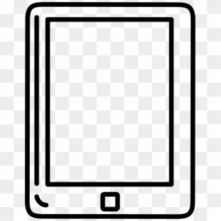 Picture Free Stock Svg Png Icon Free Download Onlinewebfonts - Tablet Outline, Transparent Png