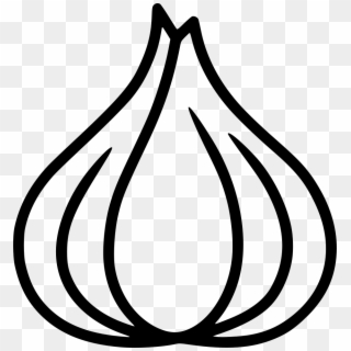 Vector Royalty Free Library Svg Png Icon Free Download - Line Art Garlic, Transparent Png