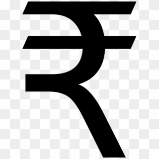 Indian Rupee Sign - Png Inr Rupee Symbol, Transparent Png