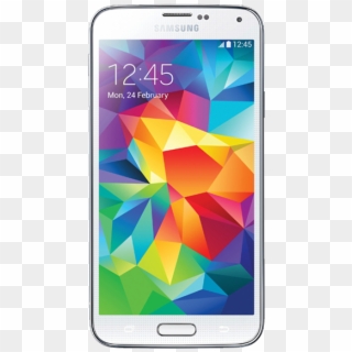 Samsung Galaxy S5 Png - Samsung Smartphone, Transparent Png