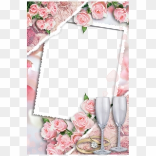 Beautiful Wedding Photo Frame Gallery Yopriceville - Married Anniversary Frame Png, Transparent Png