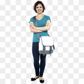 Woman Student Png Photo - Standing, Transparent Png