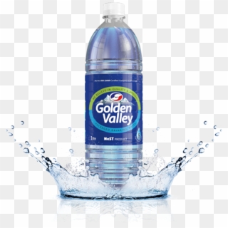 Golden Valley Drinking Water - Plastic Bottle, HD Png Download