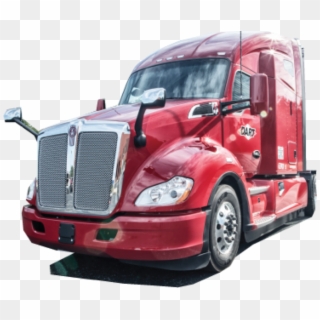 Red Truck Image - Trailer Truck, HD Png Download