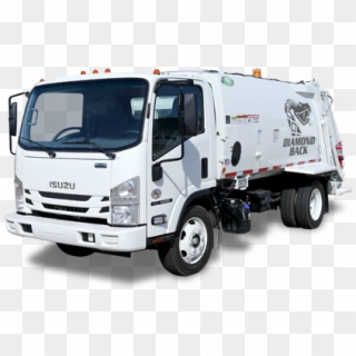 Front Left Side View Of A New Way Diamondback Rear - Garbage Truck, HD Png Download