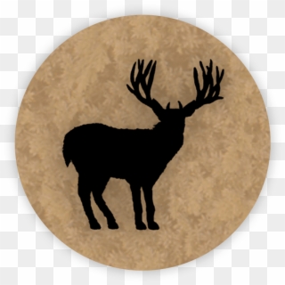 Large Antlers Stag Buck Deer Popsocket Grip - Deer, HD Png Download