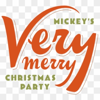 Mickey's Very Merry Christmas Party Mobile App - Graphic Design, HD Png Download