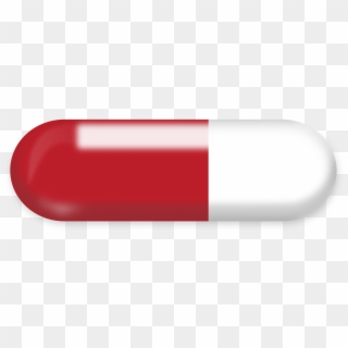 This Free Icons Png Design Of Red And White Pill, Transparent Png