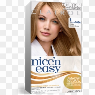 New Easy Pakistani Hairstyles Permanent Hair Colour - Nice And Easy Sandy Blonde, HD Png Download