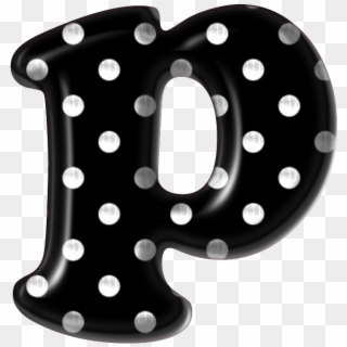 Ꭿϧc ‿✿⁀ Polka Dot Letters, Cute Letters, Polka Dots - Polka Dot, HD Png Download