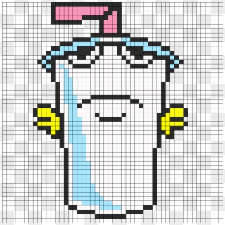 Master Shake Perler Bead Pattern / Bead Sprite - Master Shake, HD Png Download