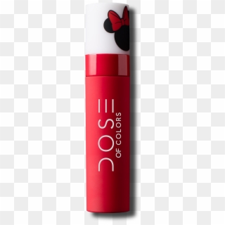 Dose Of Color X Minnie Mouse Liquid Matte Lipstick - Dose Of Colors Minnie Mouse Swatches, HD Png Download
