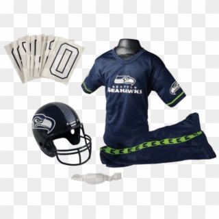 Nfl Seattle Seahawks Franklin Sports Youth Deluxe Uniform - American Football, HD Png Download