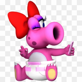Birdo Again But With Better Quality And Selfies - Cartoon, HD Png Download