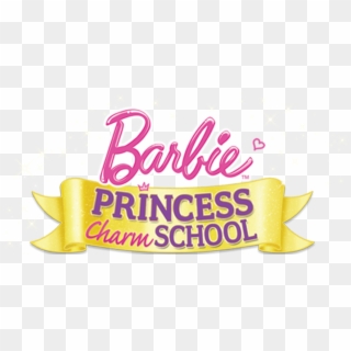 Princess Charm School - Barbie Princess Charm School Logo, HD Png Download