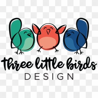 Three Little Birds Design - Cartoon, HD Png Download