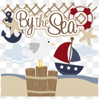 By The Sea Svg Files For Scrapbooking Paper Crafting - Scrapbooking Paper Seagull, HD Png Download
