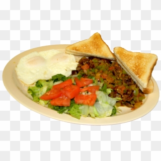 Eggs And Salad Png2 - Fried Food, Transparent Png