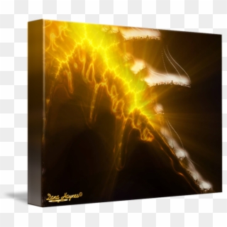 Flaming Sword Of Truth By Dana Haynes, - Led-backlit Lcd Display, HD Png Download