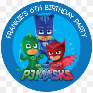 Pj Masks Party Box Stickers - Pj Mask, HD Png Download