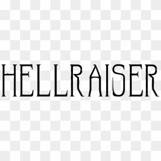 Hellraiser Sc By Norfok, Inc - Hellraiser Logo Font, HD Png Download