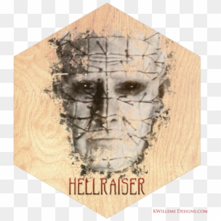 This Pinhead Premium Wood Art Print Is The Most Uniquely - Visual Arts, HD Png Download