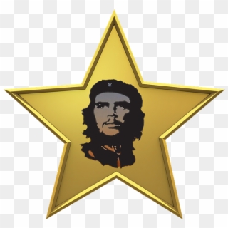 Che Guevara Png - Star Icon 3d Png, Transparent Png