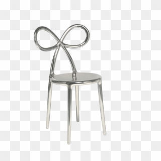 09 Qeeboo Ribbon Chair Metal Finish By Nika - Sedia Qeeboo, HD Png Download
