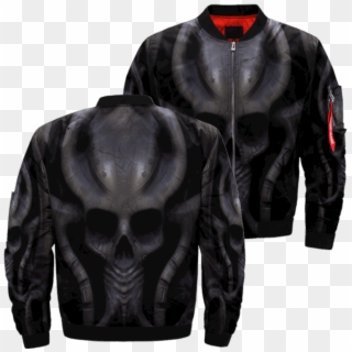 Com Scary Art Skull Over Print Jacket %tag - Rottweiler Jacket, HD Png Download