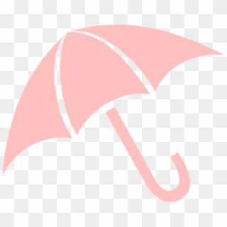 Icon, Outline, Umbrella, Beach, Sun, Cartoon, Pink - Umbrella Clip Art, HD Png Download