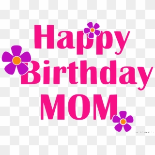 Gambar Happy Birthday Mom, HD Png Download