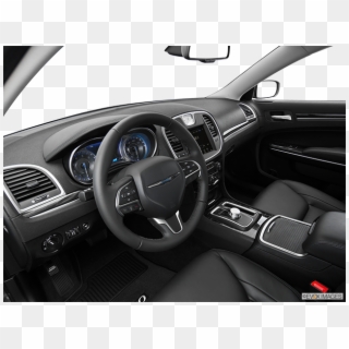 2015 Chrysler 300 Black Interior, HD Png Download