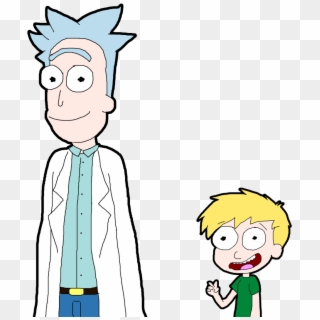 Simple Rick And Vector In Pocket Mortys By Mr What - Cartoon, HD Png Download