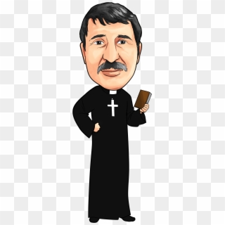 Priest Caricature , Png Download - Caricature Of A Priest, Transparent Png