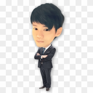 My Caricature Avatar - Tuxedo, HD Png Download