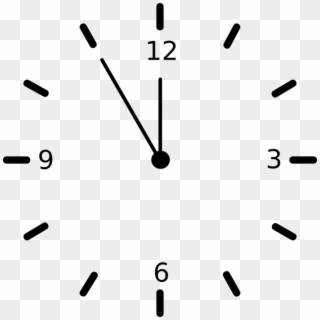 Clock Ticking Tick Time Number Analog Hour - Countdown Timer Png Gif, Transparent Png
