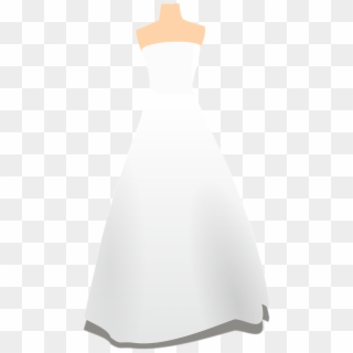 Wedding Dress Wedding Bride Png Image - Wedding Dress Clipart Transparent Background, Png Download