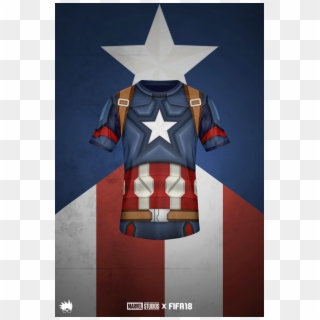 Avengers X Fifa 18 The First Kit For The First Avenger,, HD Png Download